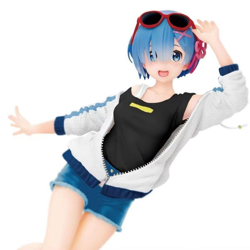 From scratch, another world Rem figure Rem Ram animation beautiful girl ornament model two-dimensional doll