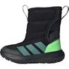 Winterplay Fabric Fashion Comfortable Versatile Warm High-Top Kids Snow Boots Kids Snow Boots Black JQ2630