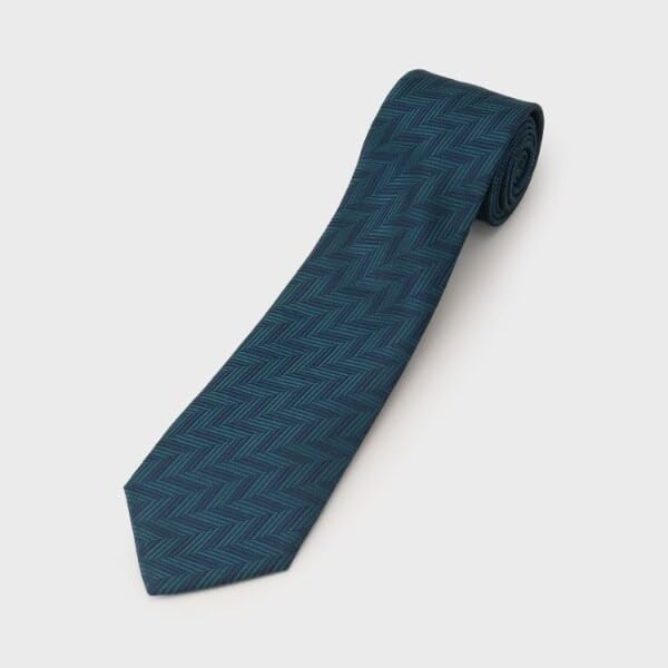 Takeo Kikuchi Yagasuri Silk Tie In 07001104 Navy 00 Men's (Made Japan) (093) (SS)