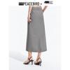 PEACEBIRD Women's High-Waist Pencil Skirt