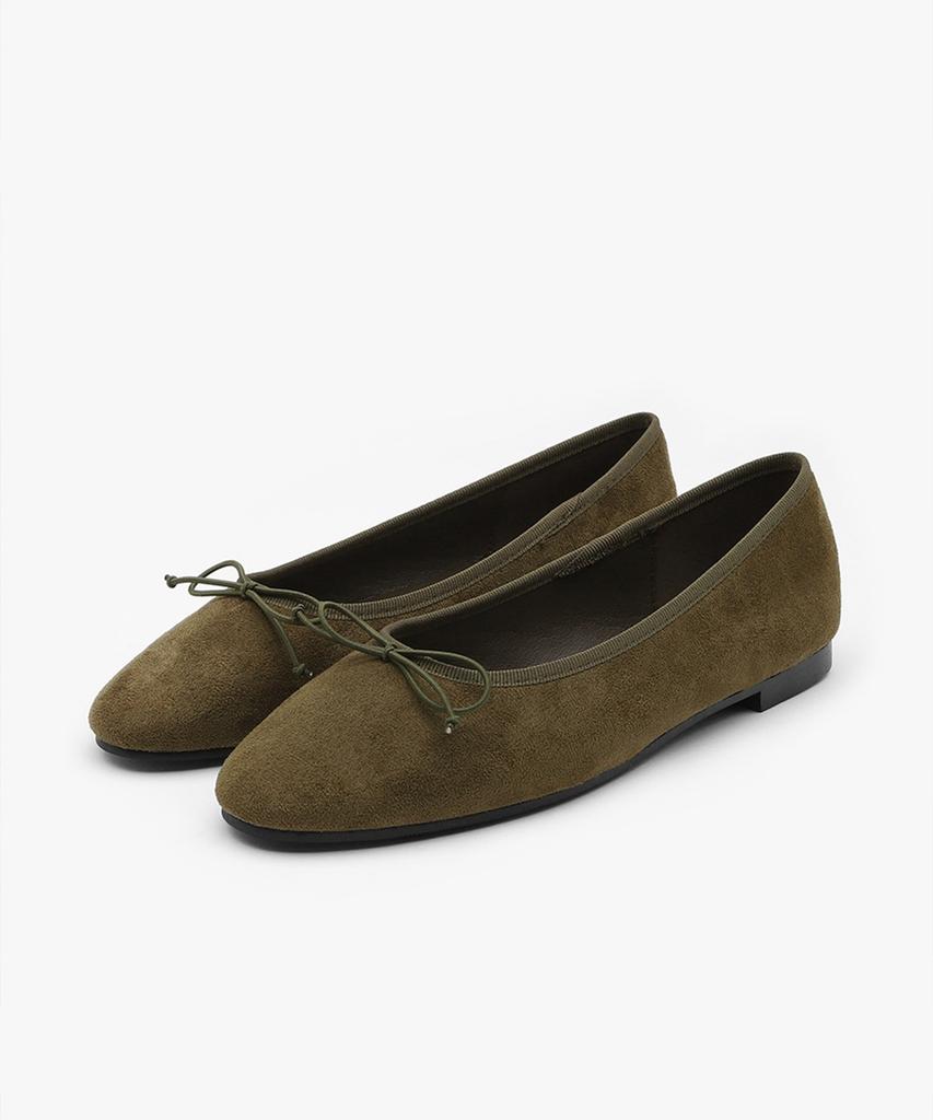 Sappun Ansley Ribbon Flat Shoes (1Cm)