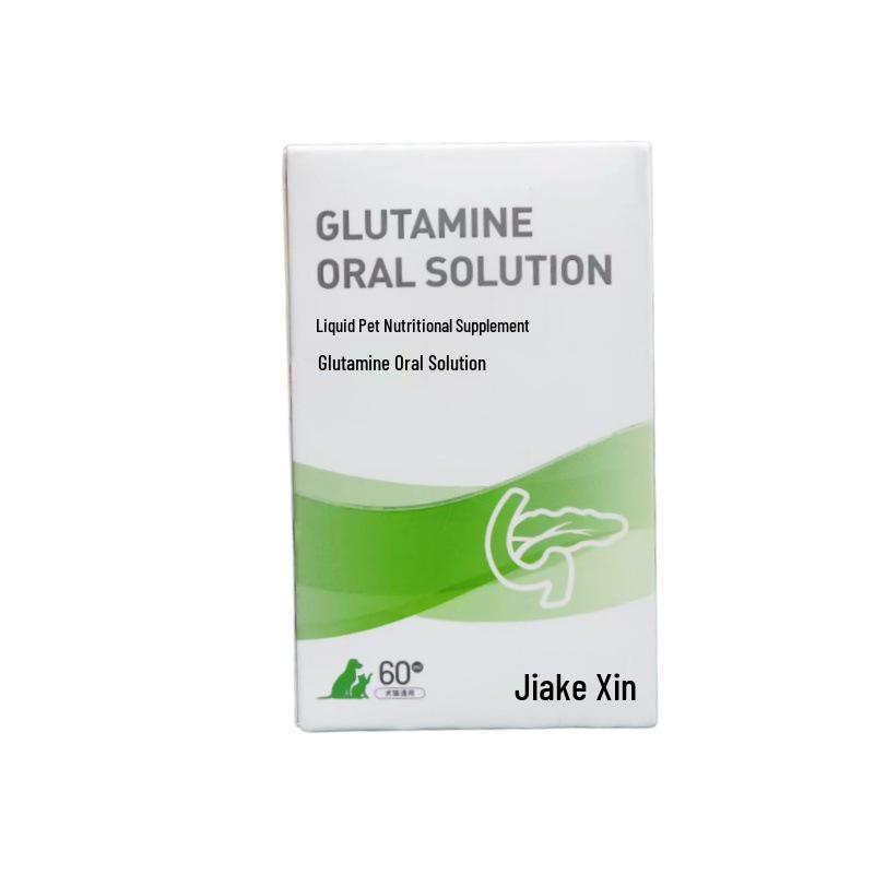 

Jiakexin Pet Glutamine Oral Solution 60ml - Nutritional Supplement for Pets 60ml