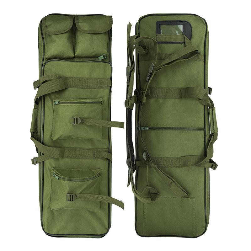 

Нова запасна сумка для рибальського спорядження Ручна сумка 1,2 метра + CS Outdoor Camouflage 1M Outdoor Bag Сумка через плече 120cm Below 20L зелений