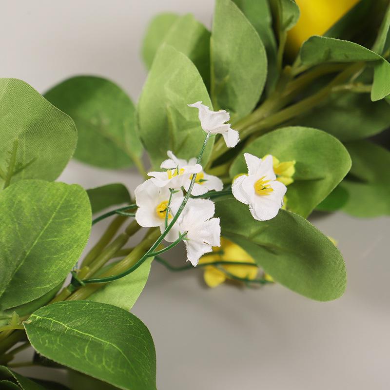 100cm Lemon Flower Vine - Artificial Decorative Home Door Hanger