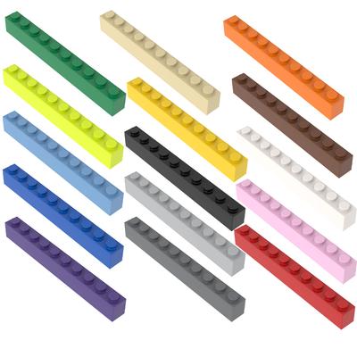 [FunBrick] 10/30/50 STÜCK Steine 1x10 Noppen 1*10 Noppen Pädagogisch Kreativ DIY Großpackung Bausteine Kompatibel mit 6111 Classic