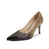 Supply Fashionable and Sexy Pointed Head Thin Heel High Heel Large Size Women's Single Shoes and Women's Shoes (this Style Will Not Be Replenished)