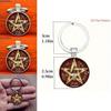 Five Pointed Star Pendant Keychain With Elegant Chinese Style For Festive Occasions And Promotions