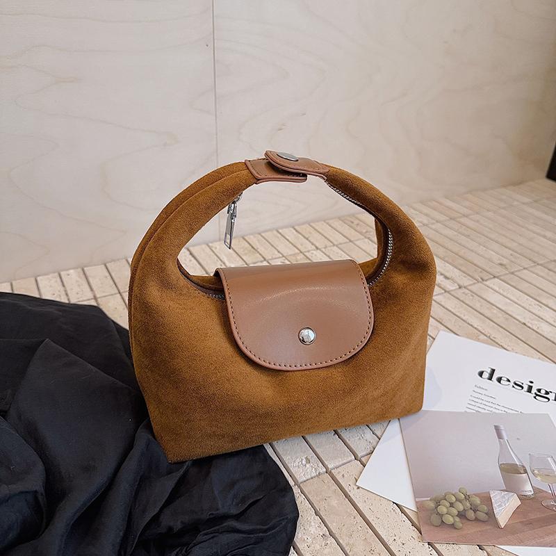 Yogodlns Fashion Women Nubuck PU Leather Handbags High Quality Ladies Small Shoulder Hobo Bags Casual Crossbody Bags for Daily Use
