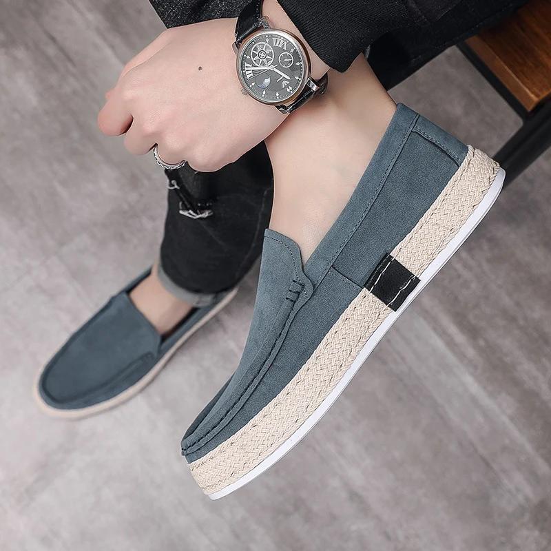 2025 New Canvas Shoes Men's Breathable Lightweight Flat Shoes Summer Classic Loafers Casual Shoes Men's Sports Shoes