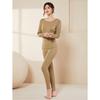 Ropa interior térmica de otoño e invierno Trajes para mujer Body para mujer Tops de invierno ajustados Camisas base Ropa fina para mujer