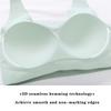 Women Seamless Bra With Gathers Pad Push Up Brassiere Bra Vest Comfortable Bralette Wireless BH