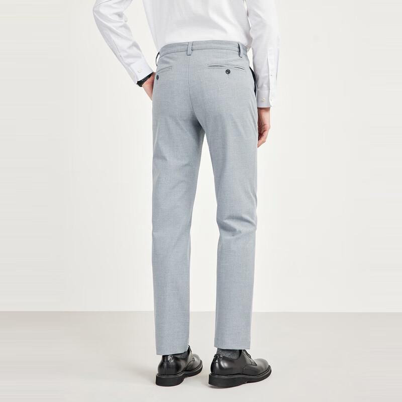 SEPTWOLVES Men's TR Wool Blend Casual Pants