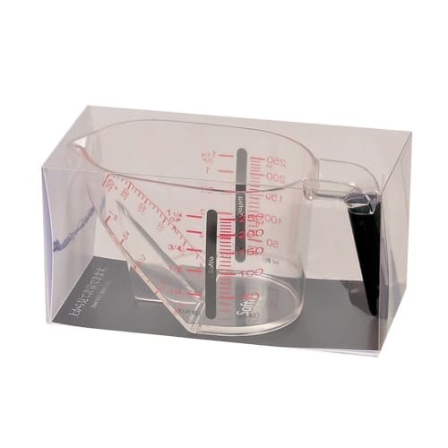 Pearl Metal Softia Top-Mounted Measuring Cup 250, Black