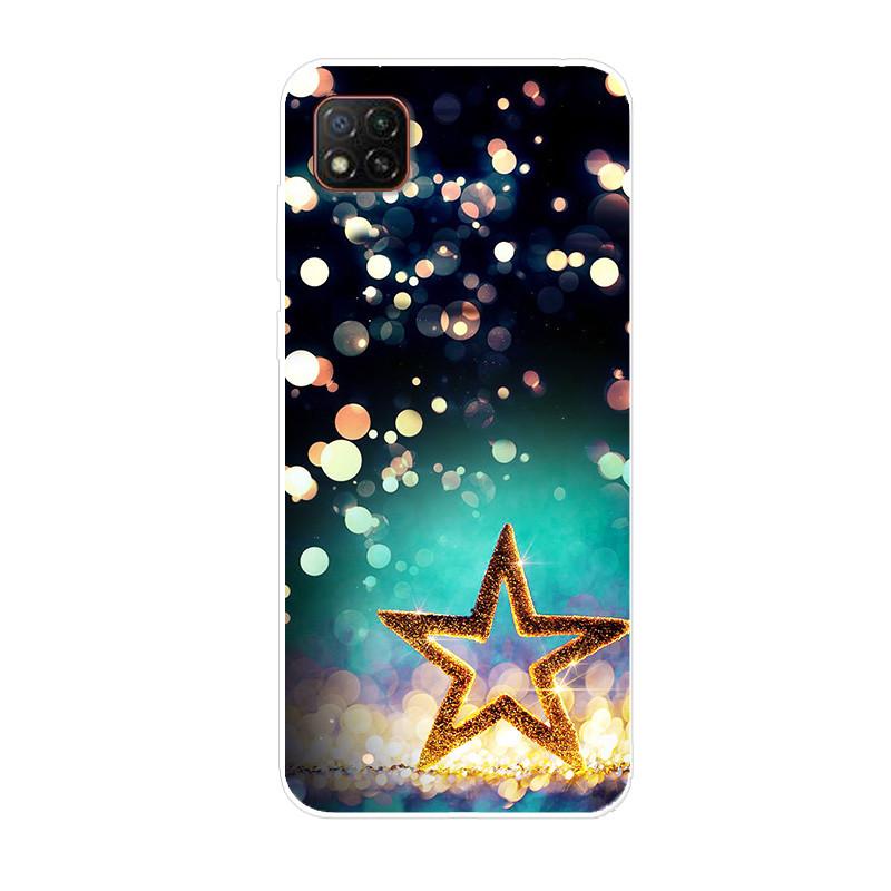 Soft Silicone Case For Xiaomi Redmi 9C NFC Case Soft TPU Christmas Phone Case For Xiaomi Redmi 10C 9C Case Redmi 9 C NFC Cover