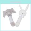 Baby Plush Animal Rattle Toy With Sound And Grasping For Early Education And Development