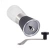 1pc 2025New hand cranked glass coffee grinder, hand cranked coffee grinder, washable ceramic core