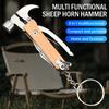 Portable Multi Tools Claw Hammer Lifesaving Hammer Knife Multi-Function Stainless Steel Pliers Emergency Claw Camping Equipment