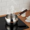 Infant Meals Cooking Pot Easy to Clean Stainless Steel Milk Universal Stovetop Compatibility