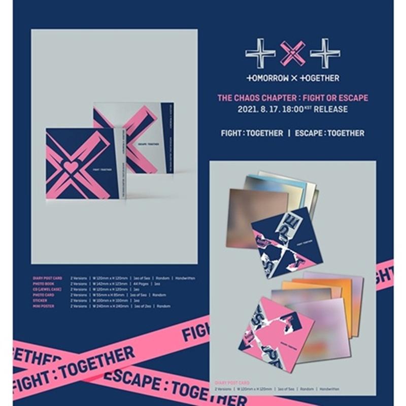 TXT - Album [THE CHAOS CHAPTER] : KÄMPA ELLER FLY] (Tillsammans Ver.)