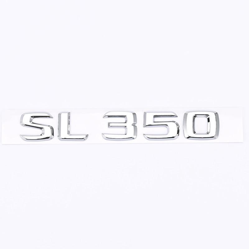 Compatible with Older Mercedes-Benz Models: SL300, SL350, SL400, SL500, SL550 - Rear Tail Logo Modification
