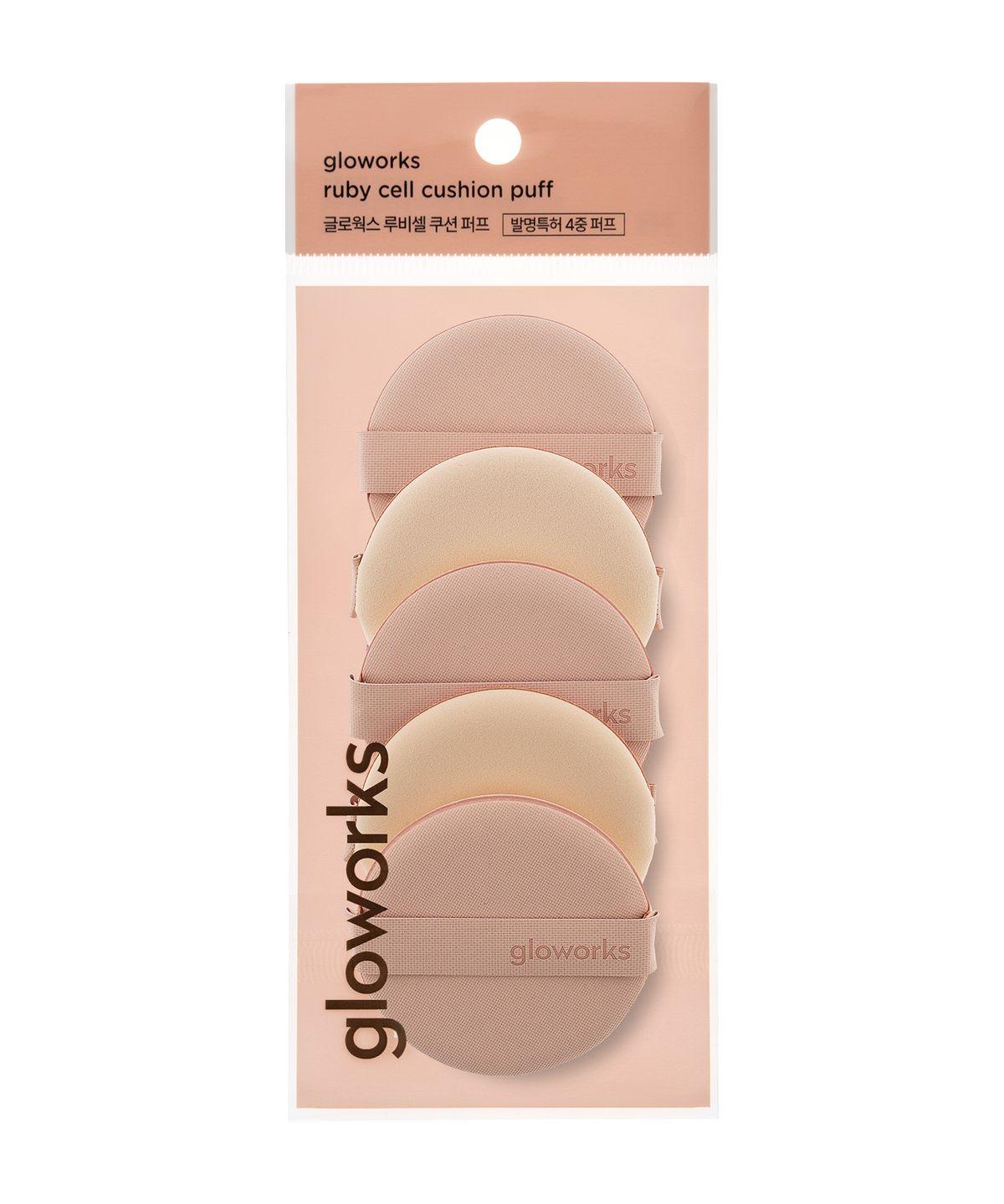 Rubycell Quadruple Cushion Puff (Pack of 5)