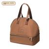 Modern Minimalist Double Layer Lunch Box Bag With Insulated Aluminum Film For Outdoor Picnic And Office Use