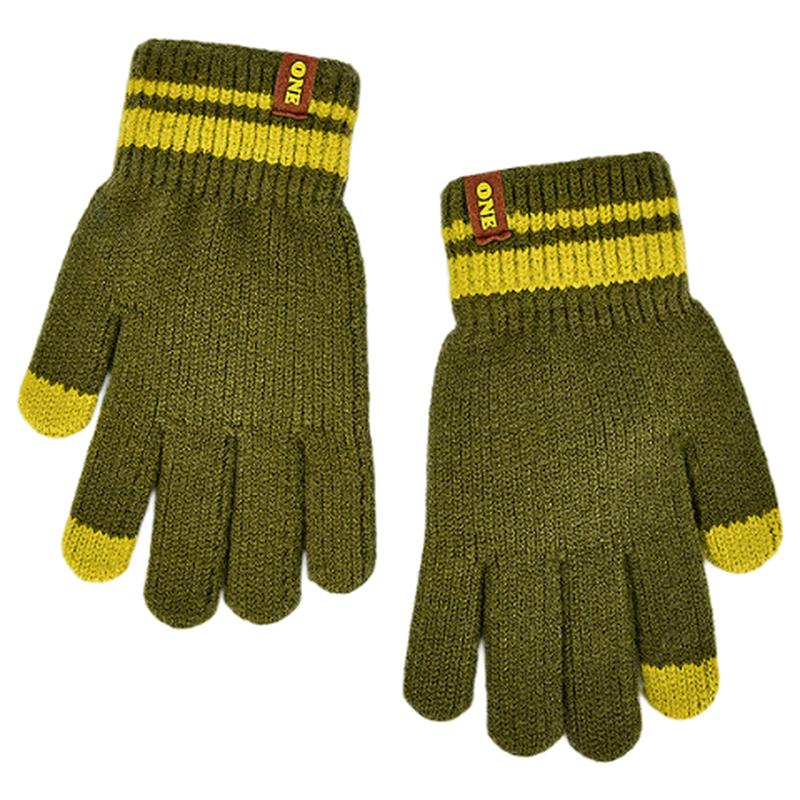 Balabala BalaOne Boys  Color Block Winter Gloves 150