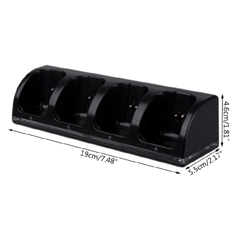 Charger Compatible for Game Console 4 Ports Charging Stand