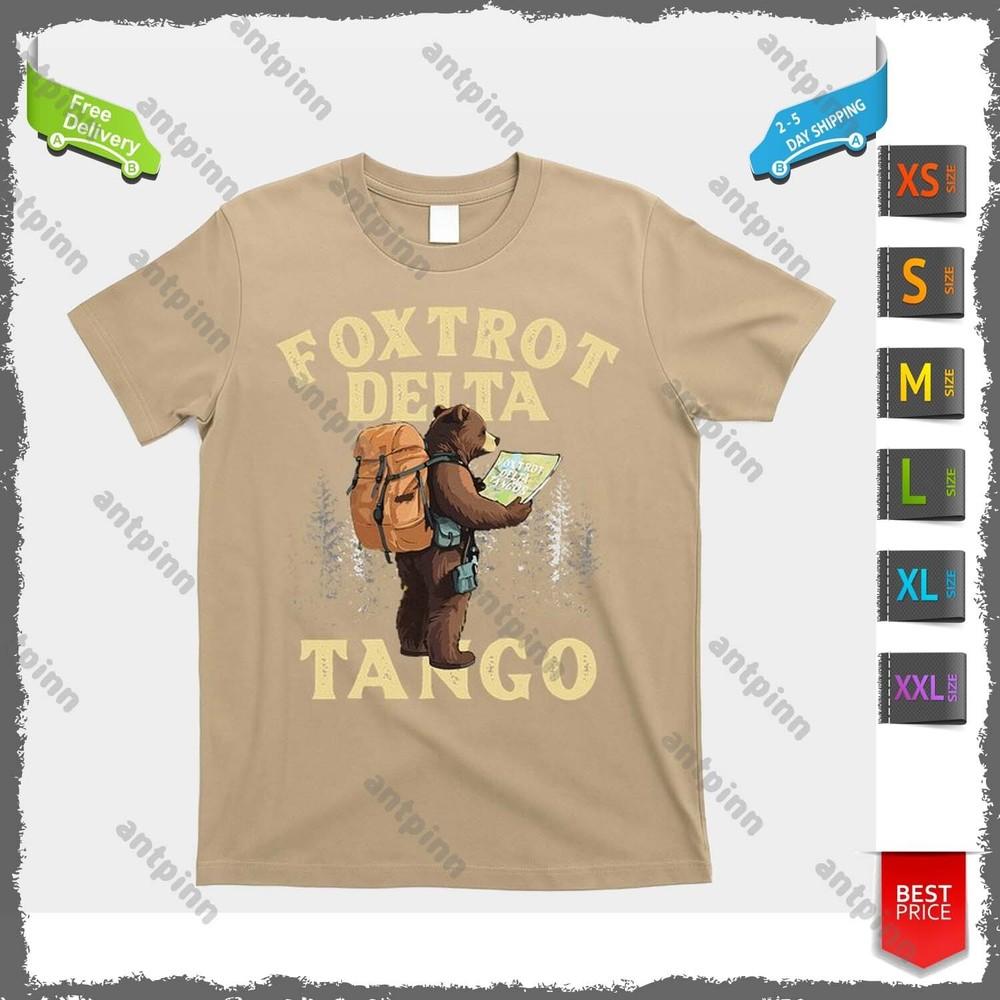 Foxtrots Deltas Tangos Funny Resist Bear T-Shirt Unisex Unisex T-Shirt XXL
