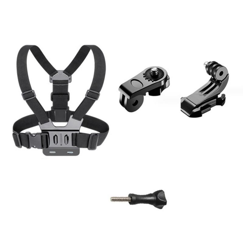 Versatility Camera Accessory Set Chest Mount Harness For Action Cameras Long Screw For Cycling And Sports Shoot