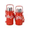 High-Capacity 316 Stainless Steel Thermos Cup, Coca-Cola Style, Portable Sports Water Bottle for Men & Women.