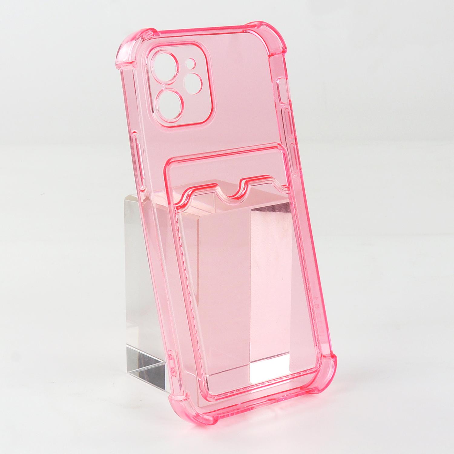 

Прозорий протиударний чохол для телефону з кишенею для карт/фото для infinix NOTE 50 Pro+ 5G 40s 40 Pro 4G 30 Прозорий чохол infinix NOTE 30 4G рожевий