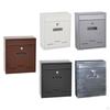 Large Wall Mount Mailbox, Lockable, Box, Capacity, Mail Box Letterbox Postbox for Door Home