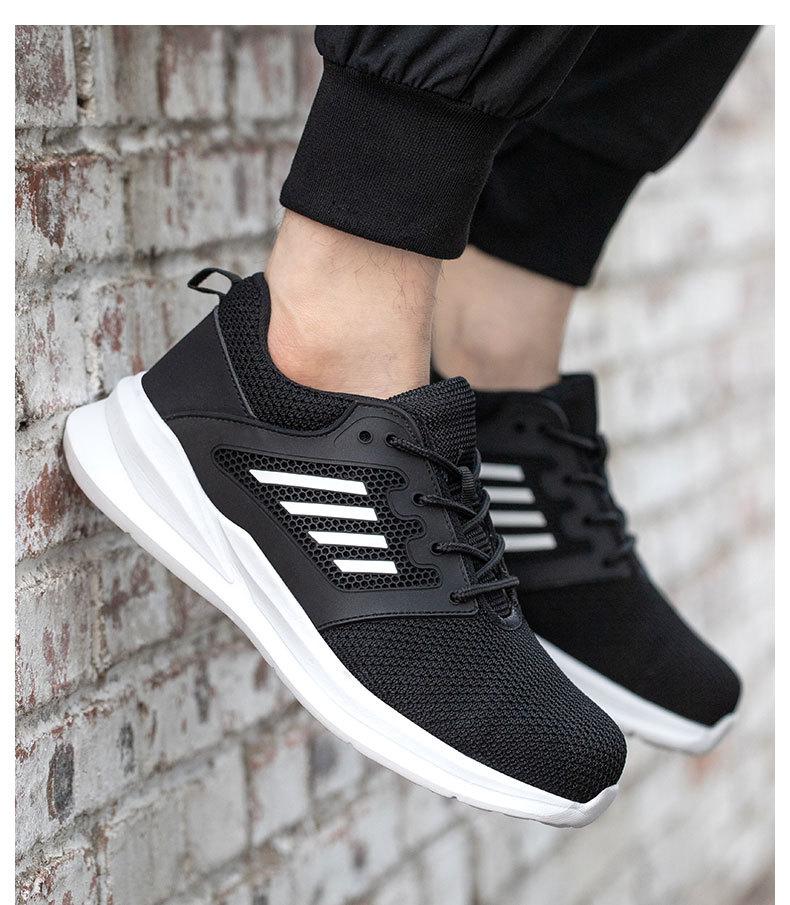 Fashion Safety Shoes Men Steel Toe Sneakers Puncture Proof Breathable Work Boots Man Comfy Work Shoes Slip And Oil Resistant