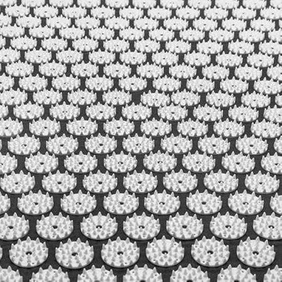 Zestaw poduszek kolczastych Shiatsu do akupunktury z etui do przechowywania i zmywalnym bawełnianym pokrowcem na i Dolny Stres i Lepszy Sen Mata, Poduszka, Mata, Plecy, Szyja,