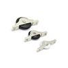 Steel Mute Wheel Sliding Door Wheel Cupboard Groove Load-bearing Nylon Pulley Wardrobe  Wheels Furniture Hardware Accessories