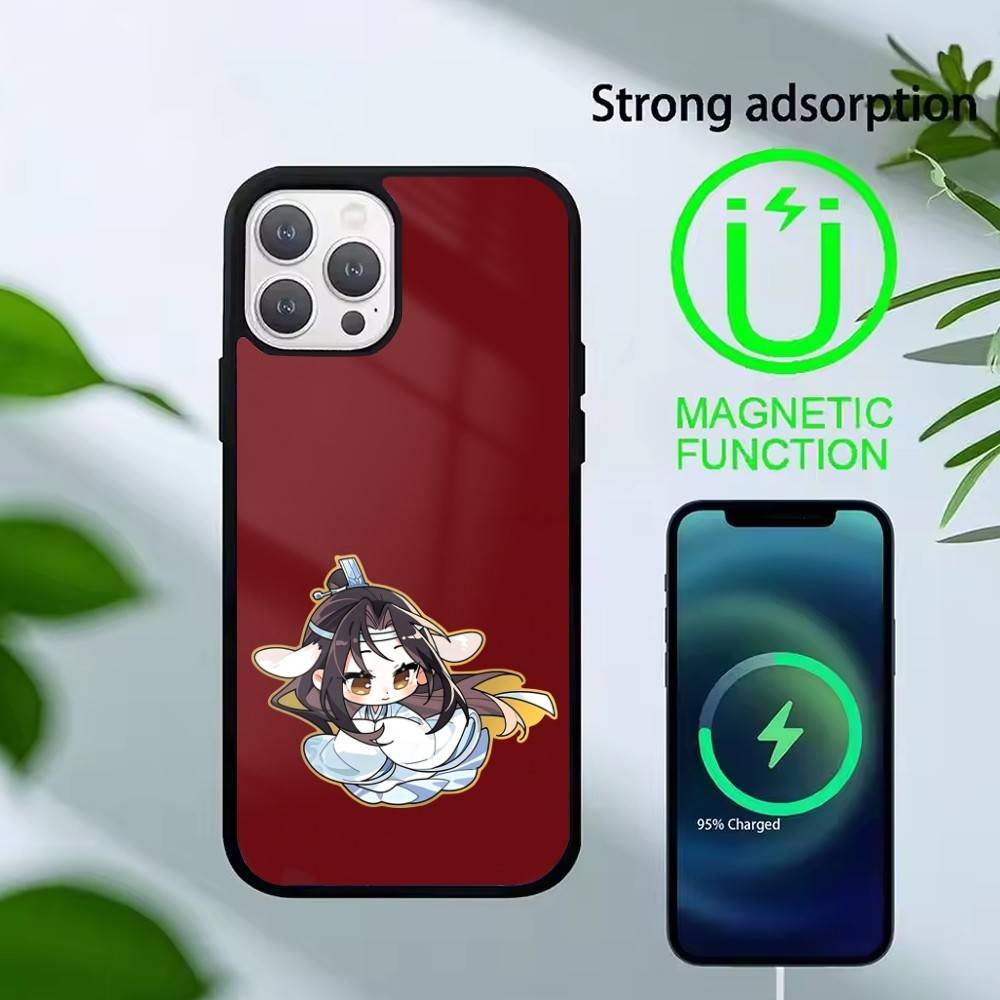 Grandmaster F-Demonic Cultivation Phone Case For iPhone 14,16,15,13,17,12,Plus,Pro,Max Magnetic For Magsafe Frosted Cover