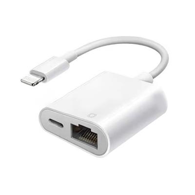 Placă de rețea de tip C la portul RJ45 PD încărcare Adaptor convertor Ethernet pentru telefon mobil Conexiune stabilă pentru iPad iPhone Samsung xiaomi huawei