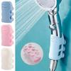 Suction Cup Hanging Nozzle Base, Universal Traceless Movable Fixed Seat, Bathroom Accessories Silicone Shower Holder Bracket