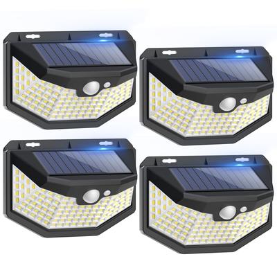 LED Solarlicht Außen 115 LED Strahler IP65 Wasserdicht Bewegungssensor Menschliche Induktion Solar Flutlicht Sicherheitslichter 3 Modi