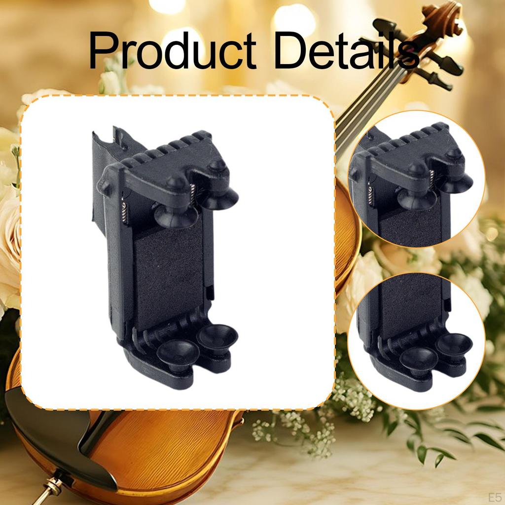 Fixing Clip Non Slip Instrument Mount Condenser Stand for Vocal and Amplify