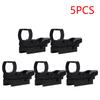 5-20PCS Holographic Rifle Scope Green Dot Sight Scope Reflex Optics Sight Compact Sights for 20mm Rail Mount Toys