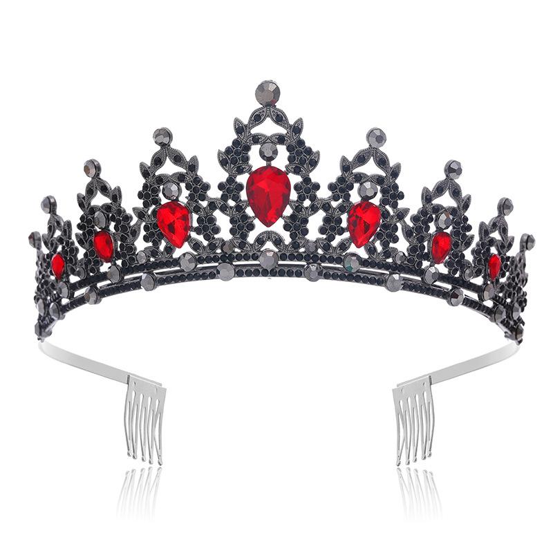 

Драгоценность невесты гребень подружки невесты корона барокко день рождения свадьба банкет головной убор корона ободок