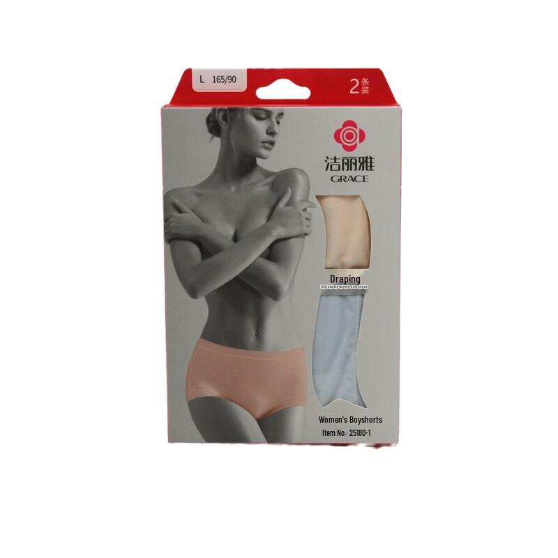 Jieliya Women s Mid-Waist Boxer Briefs