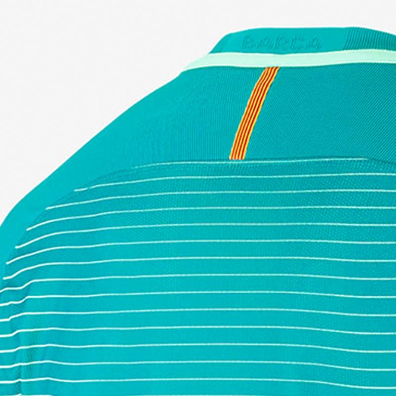 Nike Striped Letter Print Comfort Soccer Jersey Men Tops Light-Green 776848-390