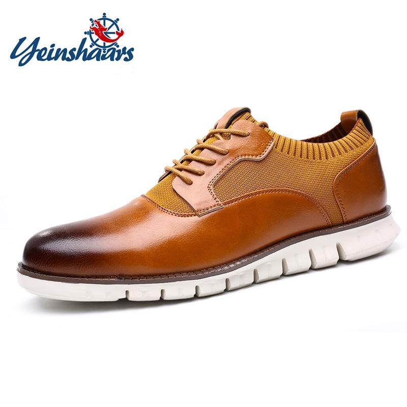 Fashion FUQIAO New Lightweight Men Summer Shoes Fashion Sneakers Comfortable Loafers Breathable Leather Casual Men Shoes