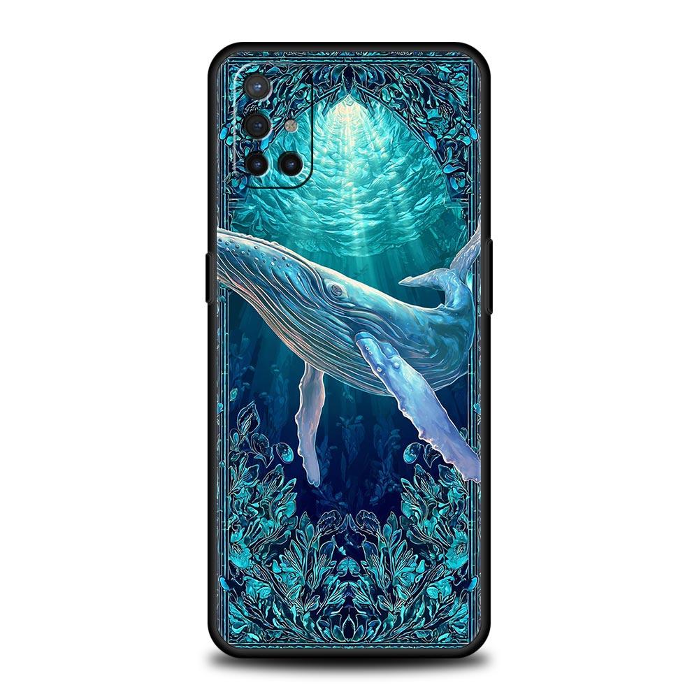 Blauer Ozeanfisch Handyhülle Für Oneplus 13R 13 12R 11 10T 10R Nord N100 N200 N10 10 9 9R 9RT CE 3 2 Z Pro 5G Weiche TPU Hülle Capas