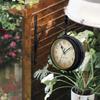 EuropeanVintage Clock Weatherproof Outdoor Large Wall Clock Pastoral Home Bedrooms Wall Clock silent indoor Study walldecoration