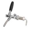 9 Piece Stainless Steel Beer Tap Faucet G5/8 Thread Chrome Plating Beer Flow Control Adjustable Flow Draft Beer Dispenser Bar