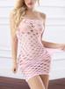 Colors Sexy Lingerie Dress Hot Women Sexy Underwear Hollow Mesh Costumes Body Stockings Women Intimates Porno Teddy Mini Dress